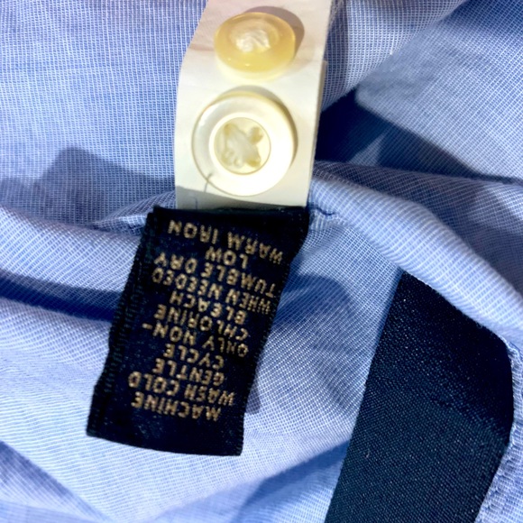 Banana Republic Mens Pintuck tuxedo style shirt, size Large - Picture 7 of 7